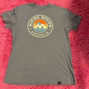 Alpine Design blue top